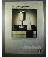 1975 Lambert &amp; Butler Cigarettes Ad - Silver and Black - £14.54 GBP