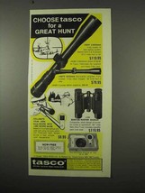 1975 Tasco Optics Ad - #624V Scope, #667V Scope - £14.55 GBP