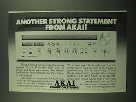 1976 Akai AA-1050 Stereo Receiver Ad - Statement - $18.49