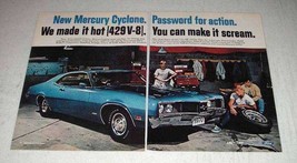 1970 Mercury Cyclone Ad - Password for Action - £13.80 GBP