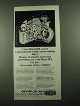 1976 Olympus OM-1 Camera Ad - Shaking Up Industry - £13.82 GBP