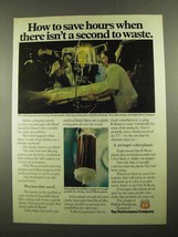 1976 Phillips 66 Petroleum Ad - Isn&#39;t a Second to Waste - £14.53 GBP