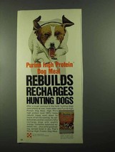 1976 Purina High Protein Dog Meal Ad - Rebuilds - £14.62 GBP