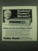 1976 Radio Shack Realistic STA-225 Stereo Receiver Ad - £14.60 GBP