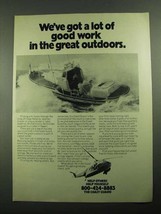 1976 U.S. Coast Guard Ad - Work in the Great Outdoors - £14.72 GBP