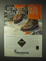 1990 Browning Nomad/Gore-Tex Boots Ad - Run Ridges - £14.48 GBP