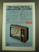 1970 RCA Argosy Television Ad - Best Portable Built - $18.49