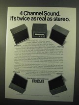 1970 RCA Model YZD440 4-Channel 8-track Tape System Ad - £14.46 GBP