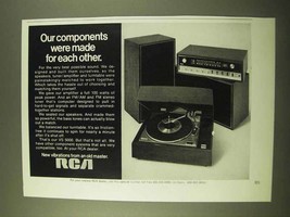 1970 RCA VS 5000 Stereo System Ad - Components Made - £14.48 GBP