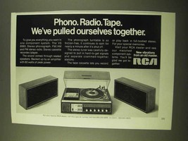 1970 RCA VS 6060 Stereo Ad - Phono. Radio. Tape. - $18.49