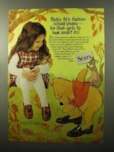 1970 Sears Winnie-the-Pooh Shoes Ad - Girls Look Smart - $18.49