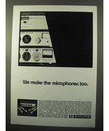 1970 Shure Ad - We make the Microphones Too - £14.52 GBP