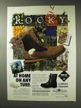 1992 Rocky Cornstalkers and Stalker II Boots Ad - £14.76 GBP