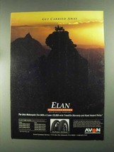 1993 Avon Elan Tires Ad - Get Carried Away - £14.78 GBP