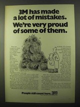 1971 3M Company Ad - Made a Lot of Mistakes - £14.53 GBP