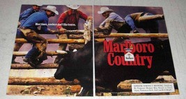 1994 Marlboro Cigarettes Ad - Marlboro Country - £14.74 GBP