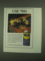 1994 WD-40 Oil Ad - Use #881 - £14.74 GBP