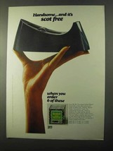 1971 3M Scotch Tape Ad - Handsome and Scot Free - £14.46 GBP