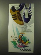 1971 Adidas Shoes Ad - The Shoe For All Seasons - £14.53 GBP