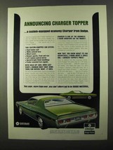 1971 Dodge Charger Topper Ad - Announcing - $18.49