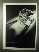 1971 Joy De Jean Patou Perfume Ad - Only One Joy - £14.48 GBP