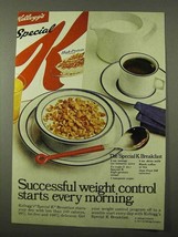 1971 Kellogg's Special K Cereal Ad - Weight Control - £14.53 GBP