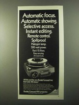 1971 Kodak Carousel 850 Projector Ad - Automatic - $18.49