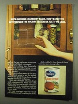 1971 Ocean Spray Cranberry Sauce Ad - Don&#39;t Expect - £14.55 GBP
