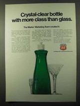 1971 Phillips 66 Oil Ad - Crystal-Clear Bottle - £14.78 GBP