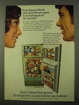 1971 Sears Coldspot Refrigerator Ad - Model No. 61844 - £13.82 GBP