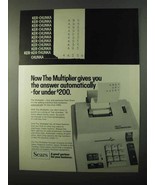 1971 Sears Multipler Calculator Ad - Gives You Answer - £14.78 GBP