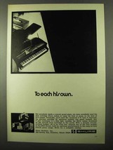 1971 Shure V-15 Type II Cartridge Ad - Each His Own - £14.46 GBP