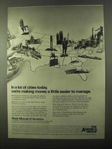 1971 State Mutual of America Ad - Easier to Manage - £14.78 GBP