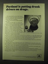 1971 State Farm Insurance Ad - Drunk Drivers on Drugs - £14.77 GBP