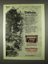 1974 Eagle Claw Trailmaster Pack Rods Ad - Dreams - £14.78 GBP