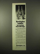 1974 Remington Bullets Ad - Have Them Both Ways - $18.49