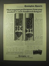 1974 Remington Shotgun Shells Ad - Magnum Performance - £14.78 GBP