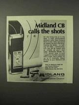 1975 Midland Model 13-777C CB Radio Ad - Calls Shots - $18.49
