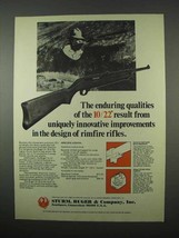 1975 Ruger 10/22 Carbine Ad - Enduring Qualities - $18.49