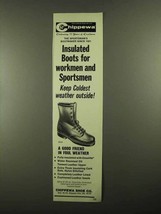 1976 Chippewa 6344 Boot Ad - Insulated Boots - £14.27 GBP