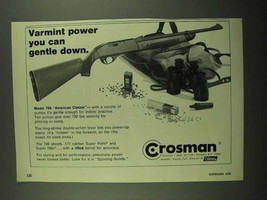 1976 Crosman Model 766 American Classic Air Rifle Ad - £14.56 GBP