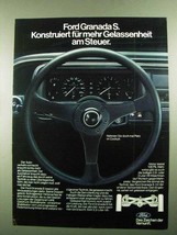 1976 Ford Granada S Car Ad - in German - £14.85 GBP