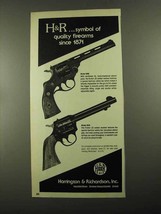1976 Harrington & Richardson 999 & 949 Revolvers Ad - £14.54 GBP
