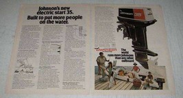 1976 Johnson Sea-Horse 35 Outboard Motor Ad - £14.74 GBP
