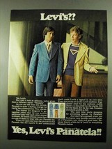 1976 Levi&#39;s Panatela Slacks and Tops Ad - Levi&#39;s? - £14.76 GBP