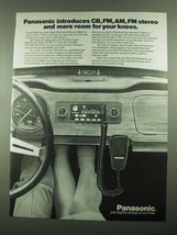 1976 Panasonic Model CR-B1717 CB Radio Ad - Knees - $18.49