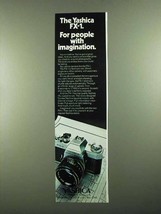 1976 Yashica FX-1 Camera Ad - People With Imagination - £14.27 GBP