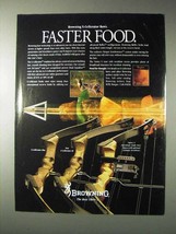 1990 Browning Bow Ad - X-Cellerator Plus, Vortex X  - £14.48 GBP