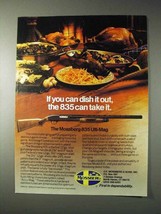 1990 Mossberg 835 Ulti-Mag Shotgun Ad - Dish It Out - £14.57 GBP