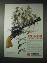 1990 Ruger Ad - Super Blackhawk, Bisley, Single-Six - $18.49